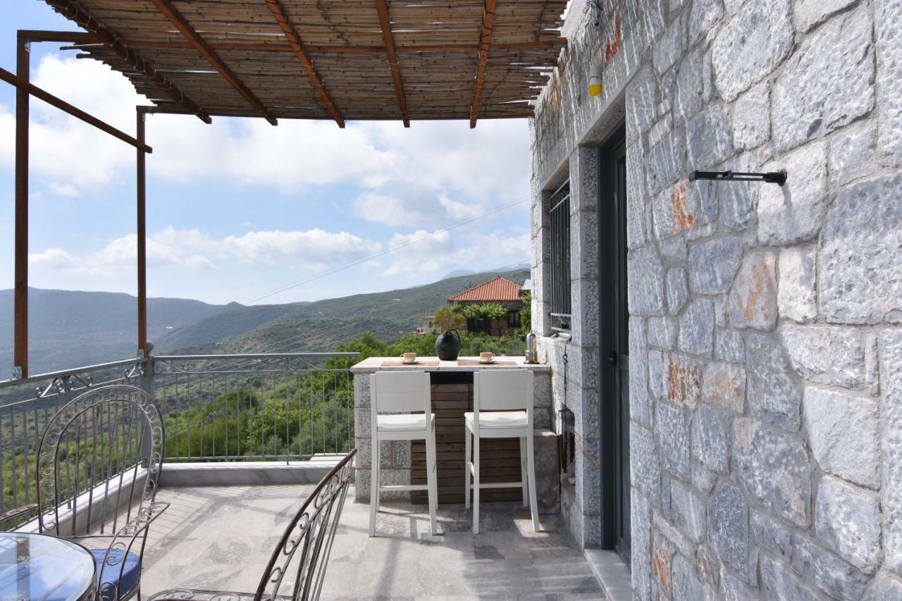 The Balcony Of Mani Villa Tseria Екстериор снимка